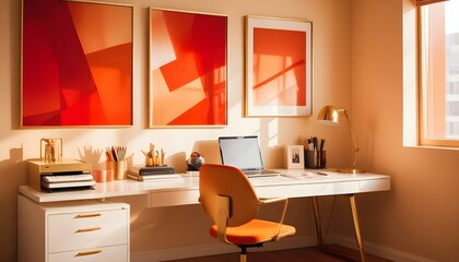 Photo interior modern design room 3d illustration