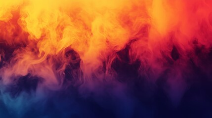 A Dynamic and Colorful Abstract Representation of Flame and Smoke