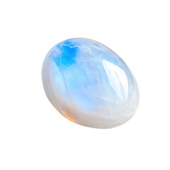 High-quality moonstone gemstone with iridescent blue hues, perfect for jewelry design, healing, and decoration.