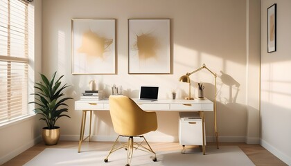 Photo interior modern design room 3d illustration