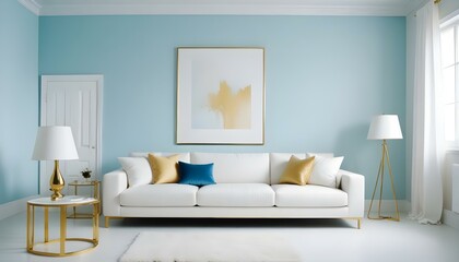 Photo interior modern design room 3d illustration