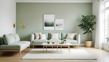 Photo interior modern design room 3d illustration