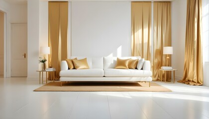 Photo interior modern design room 3d illustration