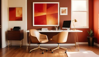 Photo interior modern design room 3d illustration