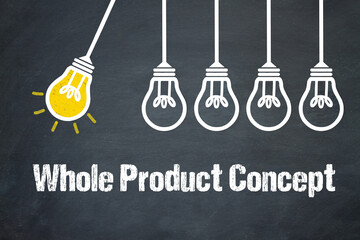 Fototapeta premium Whole Product Concept 
