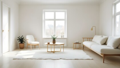 Photo interior modern design room 3d illustration