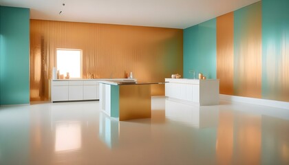 Photo interior modern design room 3d illustration