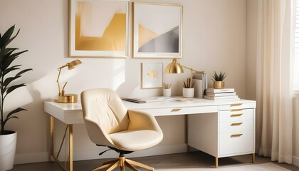 Fototapeta premium Photo interior modern design room 3d illustration