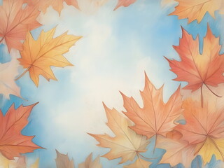 autumn leaves background