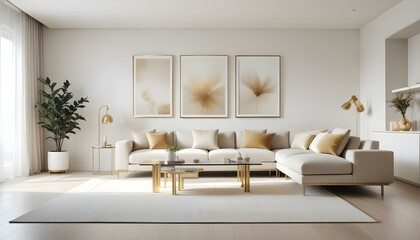 Photo interior modern design room 3d illustration