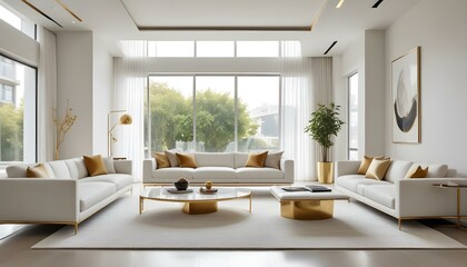 Photo interior modern design room 3d illustration