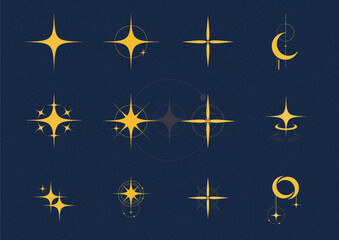 Stars collection, Star vector icon, Star icon, Stars in modern simple flat style.Vector 