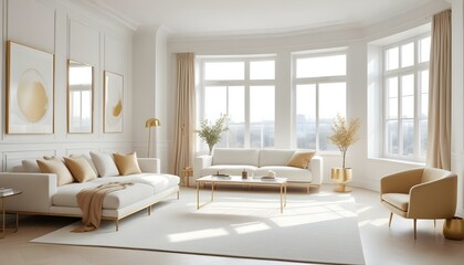 Photo interior modern design room 3d illustration