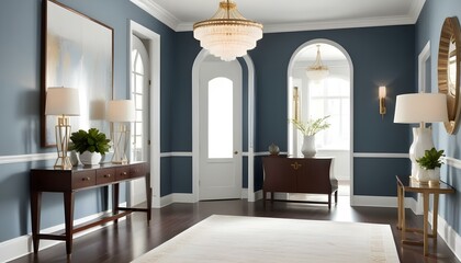 Photo interior modern design room 3d illustration