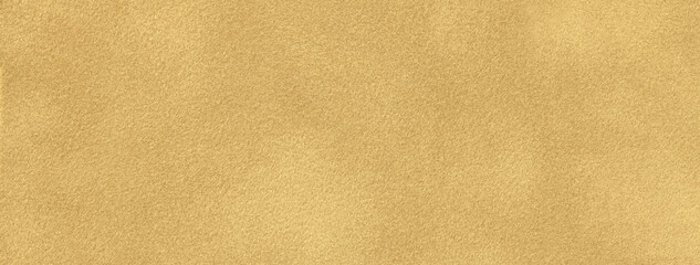 Yellow background suede fabric, closeup. Velvet texture seamless golden textile, macro. Structure...