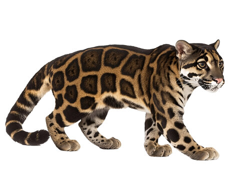 a small wild cat with spots