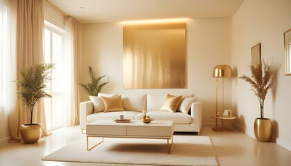 Photo interior modern design room 3d illustration