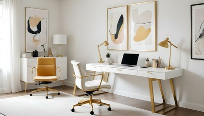 Photo interior modern design room 3d illustration