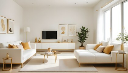 Photo interior modern design room 3d illustration