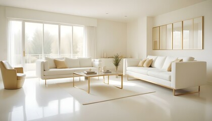 Photo interior modern design room 3d illustration