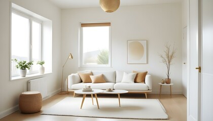 Photo interior modern design room 3d illustration