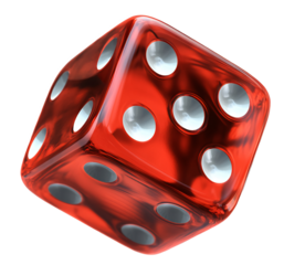 a pair of red dice