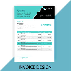 Business Invoice design