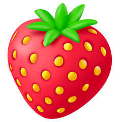 strawberry isolated