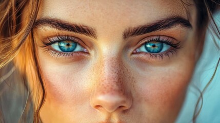 Fototapeta premium Portrait shot of a woman