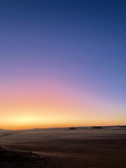 Obraz premium savanna sunset