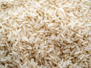 A pile of basmati rice
