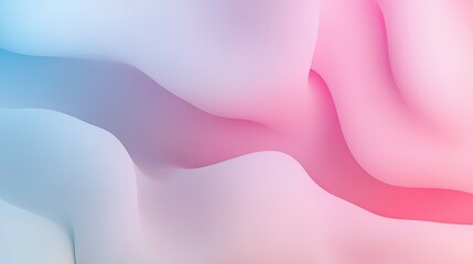 Soft pastel gradient background blending from pink to blue, creating a calm and dreamy abstract design.