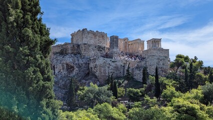 The Acropolis in Athens, Greece