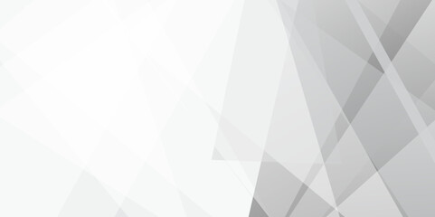 Gray abstract gradient HD background with lines. white and grey background. Abstract pale geometric pattern. space design concept. Decorative web layout or poster, banner.  Vector illustration.
