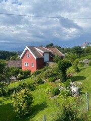house in the mountains