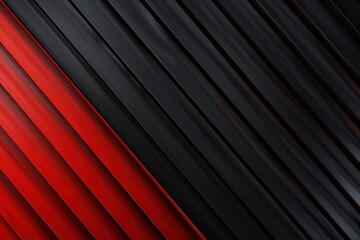 Obraz premium Abstract Diagonal Pattern of Red and Black Stripes