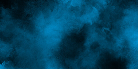 Abstract background with soft and bright blue grunge watercolor, old style dark blue grunge texture, Abstract blue smoke on black background,  Beautiful abstract colorful multicolor texture.