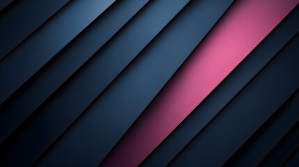 Obraz premium Abstract Diagonal Pattern with Dark Blue and Pink Stripes