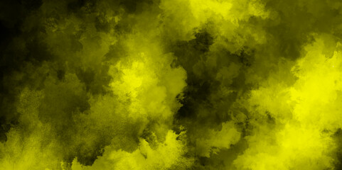 abstract Old and grainy grunge texture with smoke, soft colorful abstract watercolor paint background design, abstract watercolor painting textured on white yellow background.	
