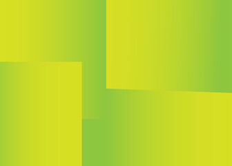 Fototapeta premium Abstract green color square background design.