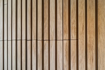 Naklejka premium Wood panel wall texture