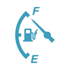 Fuel indicator icon template