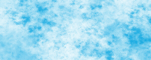 Light blue sky background blue tone for wallpaper. Aquarelle paint blue paper textured canvas perfect for presentation vector art design. Sky clouds landscape light background. Panorama of blue sky. 