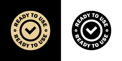 Ready to use - vector icon for product labels.