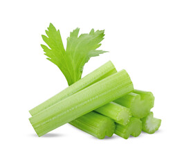 fresh celery isolated on transparent png