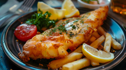 Classic Fish And Chips 
