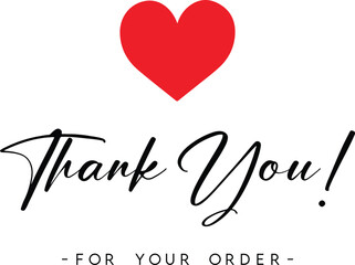 Thank You for Your Order. Elegant Thank You for Your Order Design with Stylish Graphics. Sophisticated Thank You for Your Purchase Image with Modern Elements. Chic Thank You for Your Order Graphic	