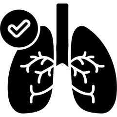 Healthy Lungs Icon