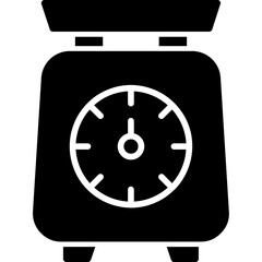 Obraz premium Kitchen Scale Icon