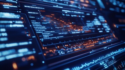 Futuristic digital interface displaying genomic sequence and personalized drug prescription for advanced patient care